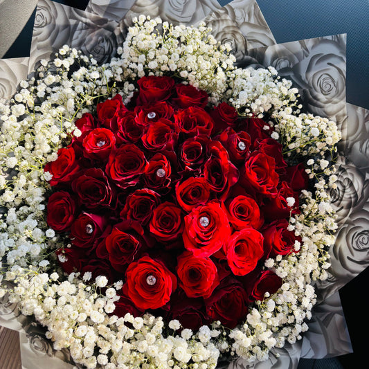 40 Stems - Velour Rouge